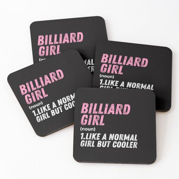 Item preview, Billiard Girl Like A Normal Girl But Cooler designed and sold by WeirdlyRare.
