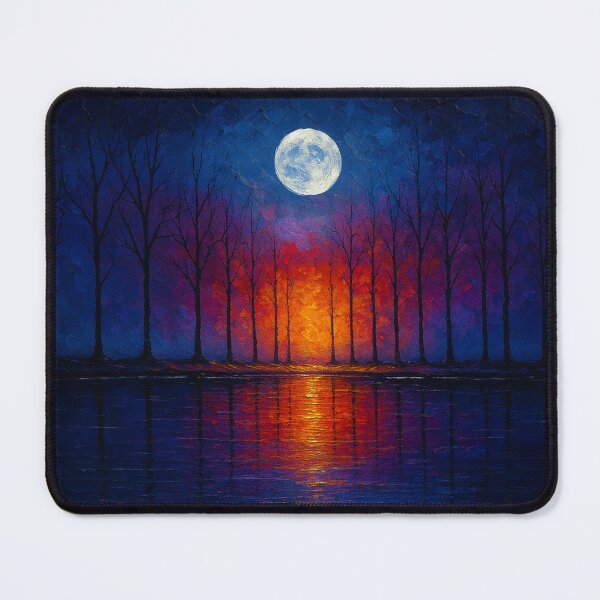 Item preview, Silent Horizon - Moon Over Water designed and sold by Joey Santiago.