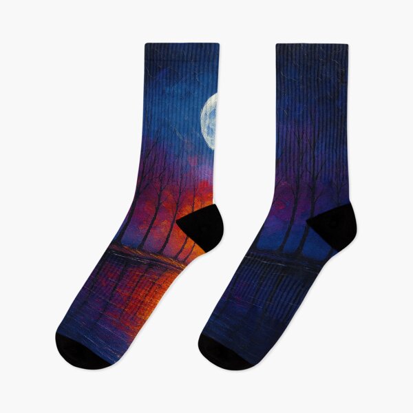 Item preview, Silent Horizon - Moon Over Water designed and sold by Joey Santiago.