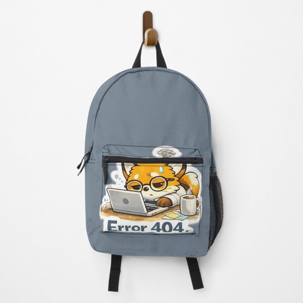 Item preview, Meme de zorro lindo con error 404 del programador designed and sold by Still Breathing Studio.