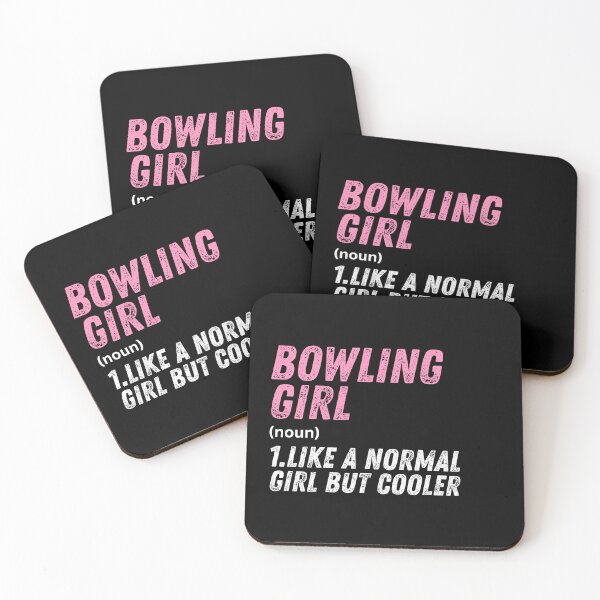 Item preview, Bowling Girl Like A Normal Girl But Cooler designed and sold by WeirdlyRare.