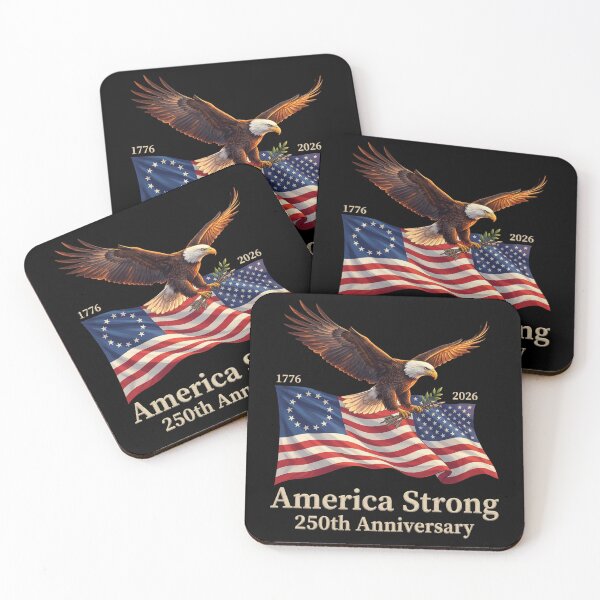 Item preview, Soaring Eagle 1776-2026 Flag Glory designed and sold by JaaCreativeShop.