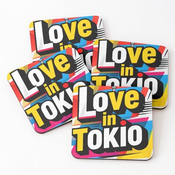 Item preview, Love in Tokyo Minimal Anniversary Art designed and sold by FreeFromDefault.