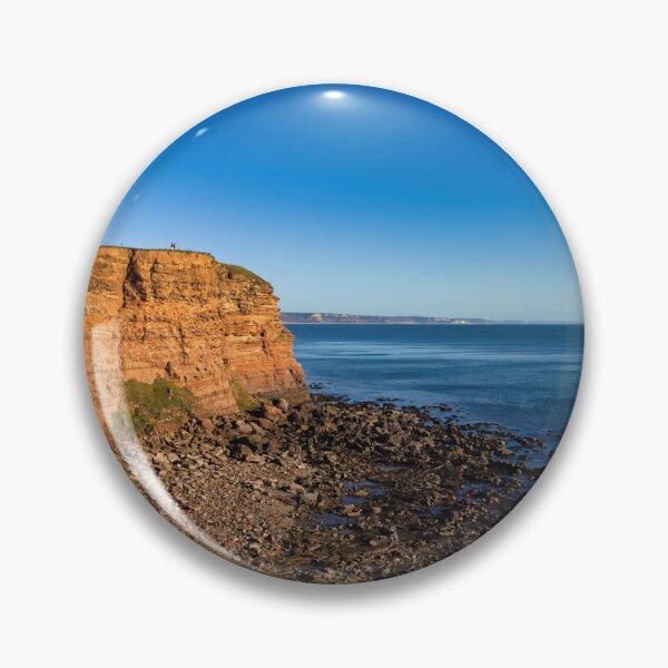 Item preview, Jurassic Coast Cliffs Near Budleigh Salterton & Ladram Bay, Devon – Scenic Coastal Photography Print designed and sold by leonwoods.