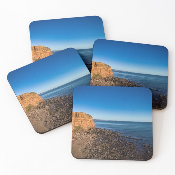 Item preview, Jurassic Coast Cliffs Near Budleigh Salterton & Ladram Bay, Devon – Scenic Coastal Photography Print designed and sold by leonwoods.