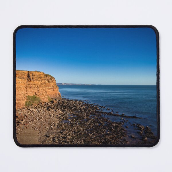 Item preview, Jurassic Coast Cliffs Near Budleigh Salterton & Ladram Bay, Devon – Scenic Coastal Photography Print designed and sold by leonwoods.