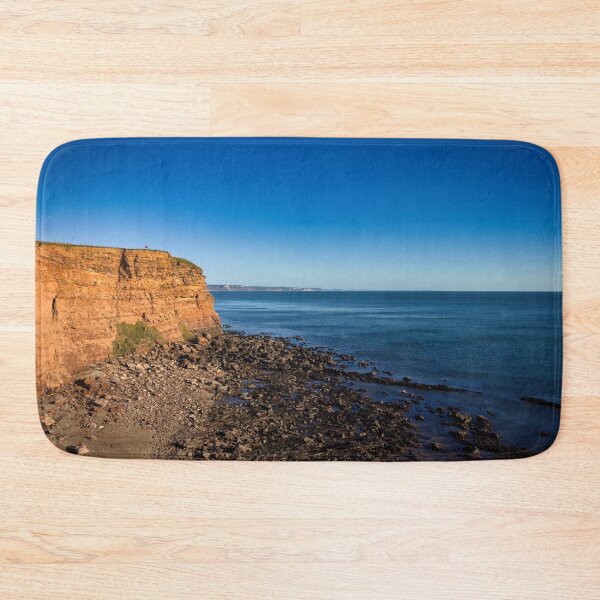 Item preview, Jurassic Coast Cliffs Near Budleigh Salterton & Ladram Bay, Devon – Scenic Coastal Photography Print designed and sold by leonwoods.