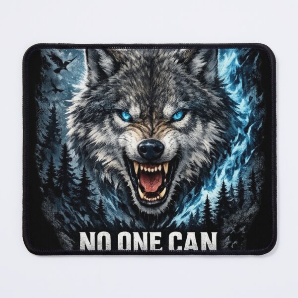 Item preview, Angry Alpha Wolf design  designed and sold by StickerGalaxyX.