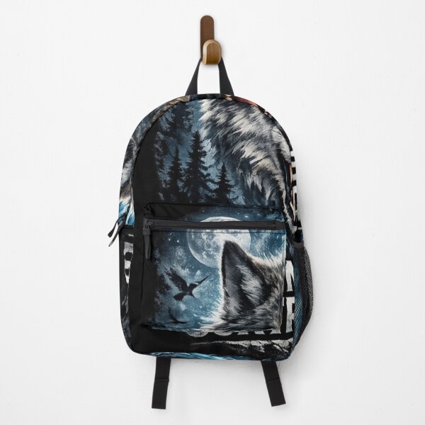 Item preview, Angry Alpha Wolf design  designed and sold by StickerGalaxyX.