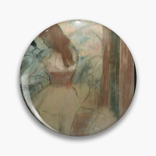 Item preview, Danseuse Shabillant by Edgar Degas: Impressionist Ballerina Fine Art Poster designed and sold by artofuniverse.