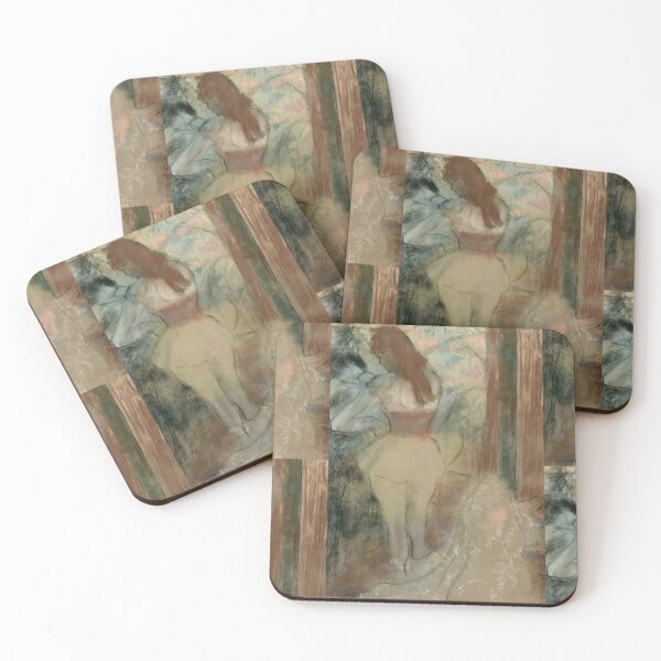 Item preview, Danseuse Shabillant by Edgar Degas: Impressionist Ballerina Fine Art Poster designed and sold by artofuniverse.