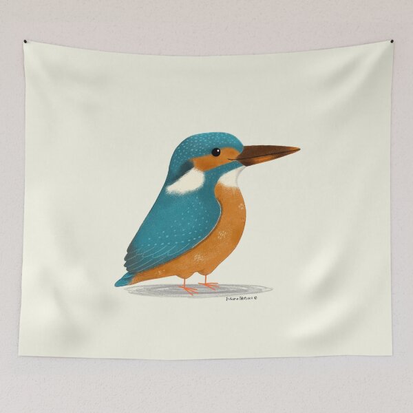 Item preview, Common Kingfisher designed and sold by julianamotzko.