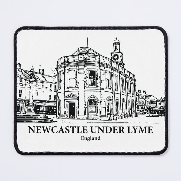Item preview, Newcastle under Lyme – England designed and sold by Lakeric Cityscapes.