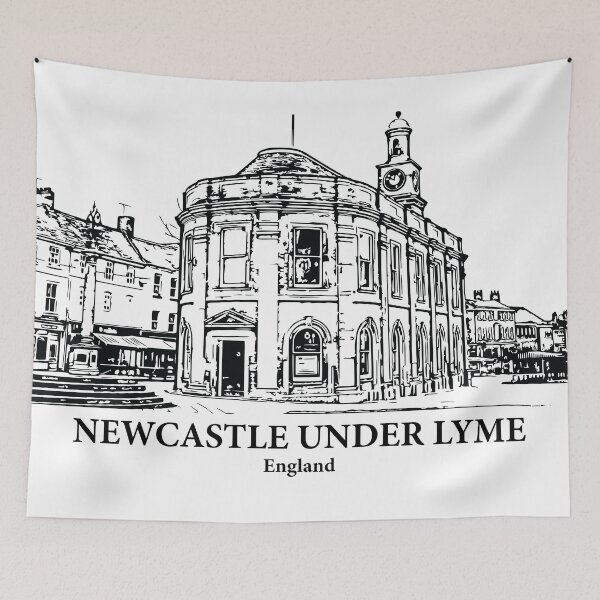 Item preview, Newcastle under Lyme – England designed and sold by Lakeric Cityscapes.