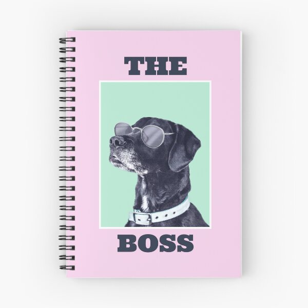 Item preview, Dog wall art "the boss" designed and sold by Printedup .