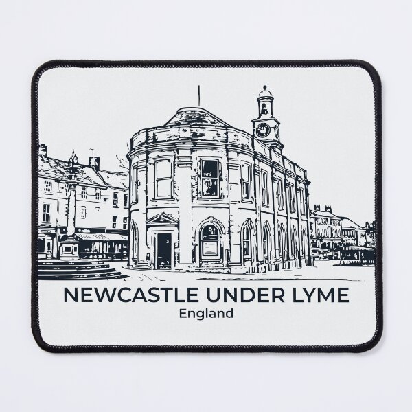 Item preview, Newcastle under Lyme – England designed and sold by Lakeric Cityscapes.