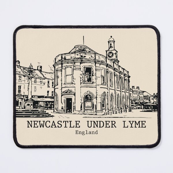 Item preview, Newcastle under Lyme – England designed and sold by Lakeric Cityscapes.