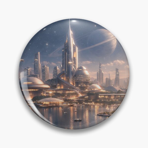 Item preview, Futuristic City Inside a Space Dome designed and sold by athanasioungr.