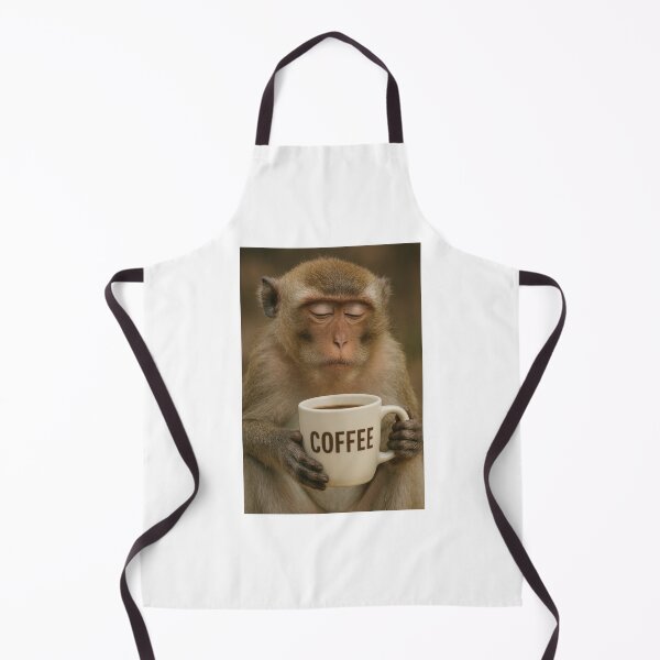 Item preview, Coffee Loving Monkey  designed and sold by Halifaxartguy.