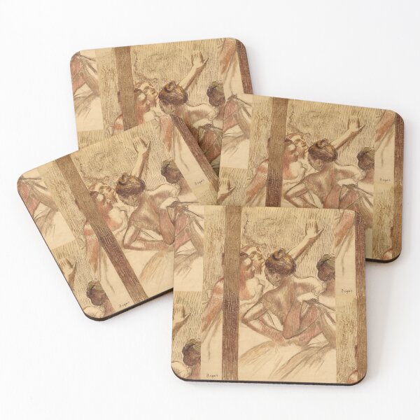 Item preview, Danseuses Au Foyer by Edgar Degas: Impressionist Ballet Fine Art Poster designed and sold by artofuniverse.
