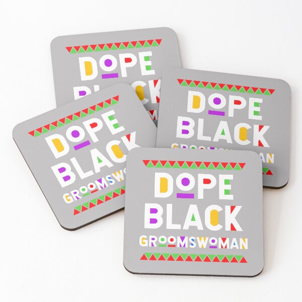 Item preview, Dope Black Groomswoman African American Black History Month designed and sold by GreggRoss.