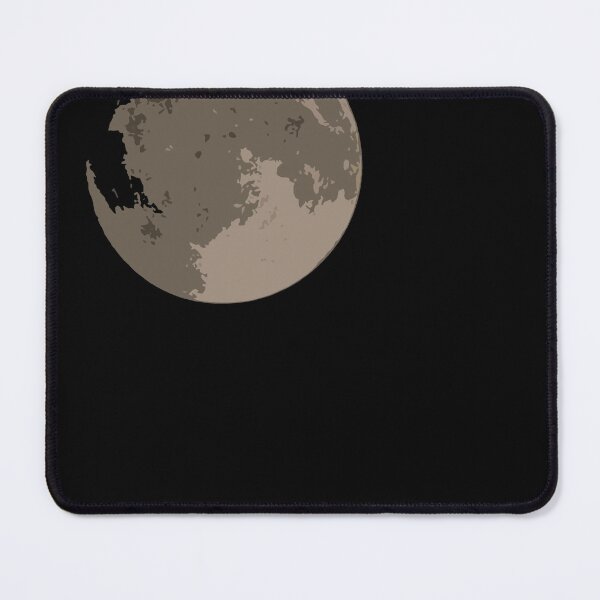 Item preview, Stylized Moon Illoustration on Black Background designed and sold by Makaronia.