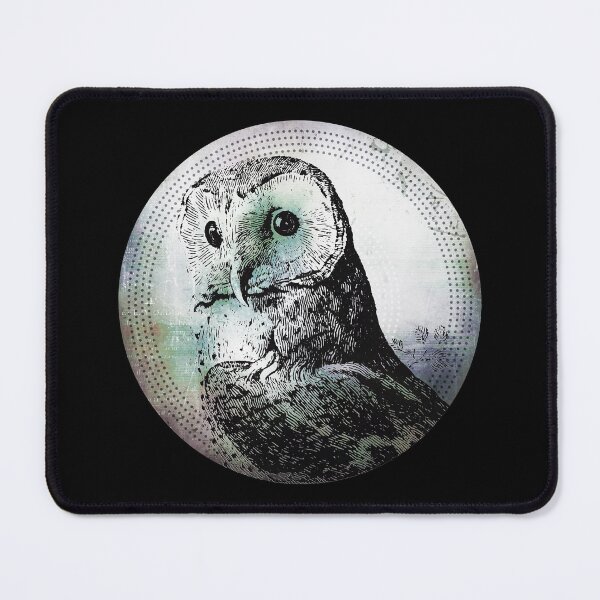 Item preview, Sacred Solitude Owl – Quiet Wisdom Vintage Illustration 2 designed and sold by TeesbyDD.