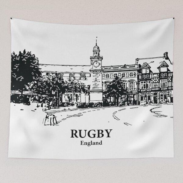 Item preview, Rugby – England designed and sold by Lakeric Cityscapes.