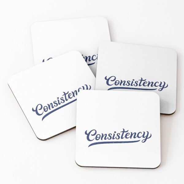 Item preview, Consistency – Motivational Handwritten Typography Word Design designed and sold by A1MarketDesigne.
