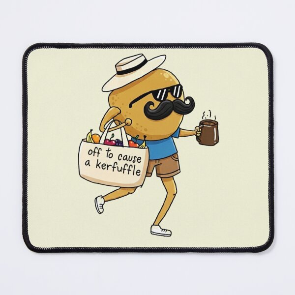 Item preview, Vintage Mascot Potato - Off To Cause A Kerfuffle Retro designed and sold by SerenHuman.