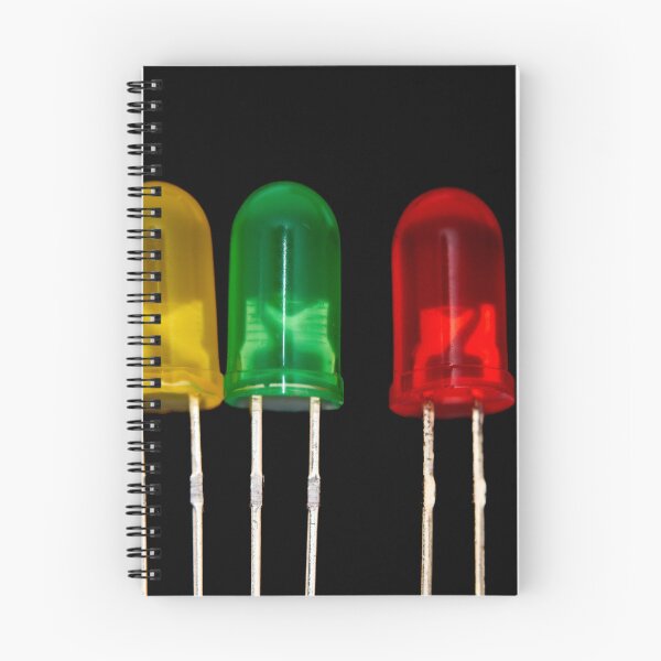 Item preview, Close up of colorful LED diode, isolated on black background. designed and sold by IgorKovalenko.