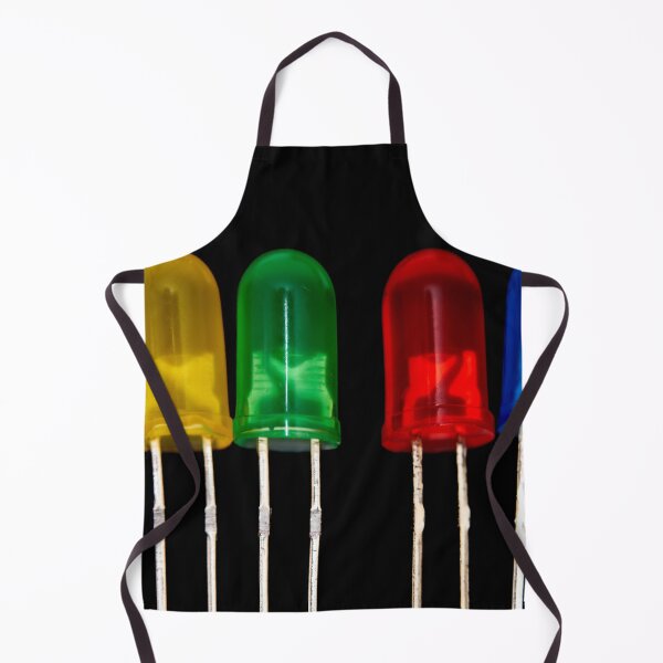 Item preview, Close up of colorful LED diode, isolated on black background. designed and sold by IgorKovalenko.