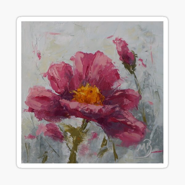 Pink Poppy #2 Sticker