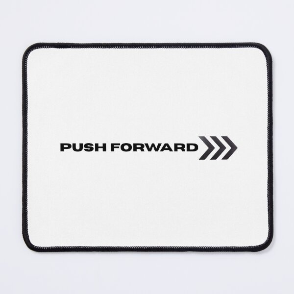 Item preview, Push Forward – Never Give Up Motivation Quote designed and sold by IronMindStudio.