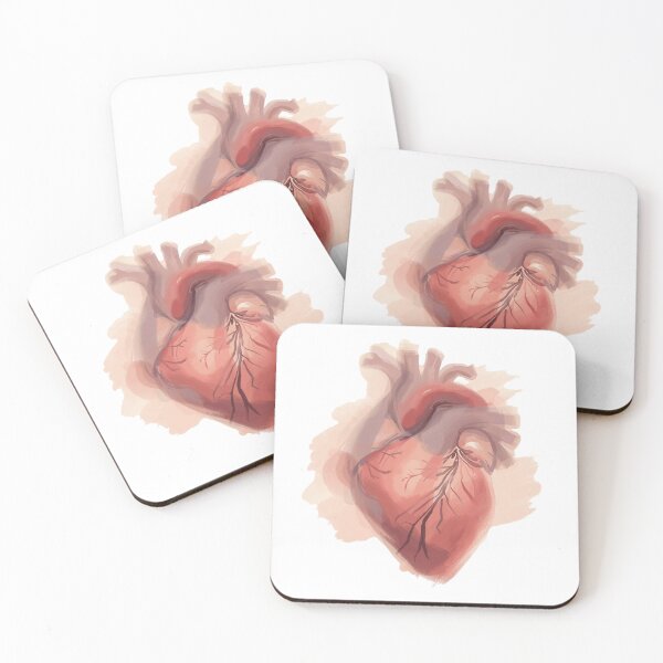 Item preview, Anatomical Heart – Emotional Abstract Medical Art designed and sold by Activity01.