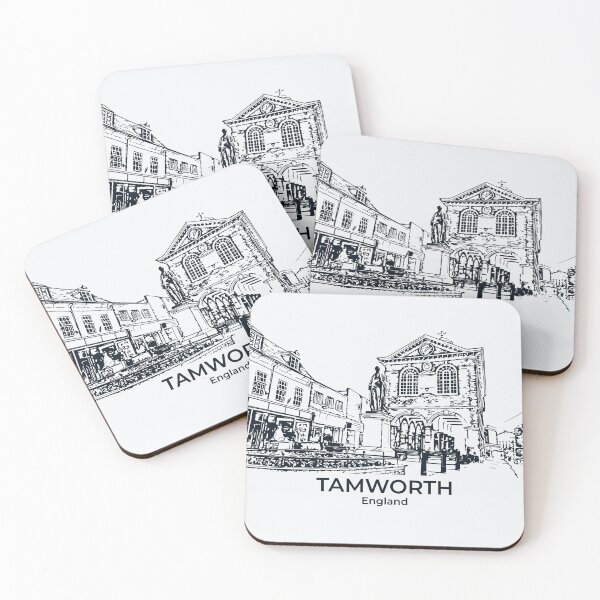 Item preview, Tamworth – England designed and sold by Lakeric Cityscapes.