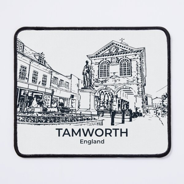 Item preview, Tamworth – England designed and sold by Lakeric Cityscapes.