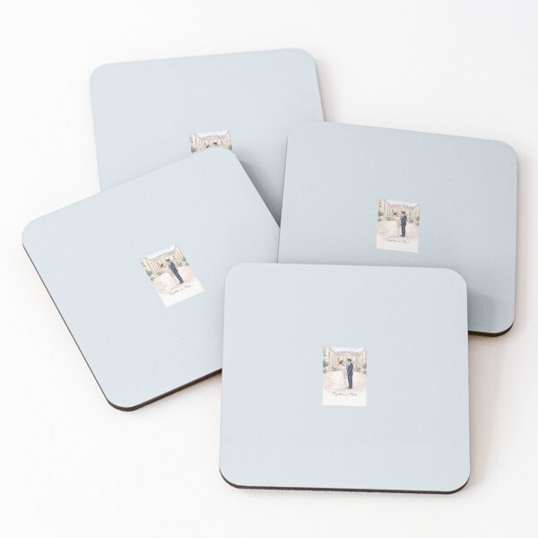 Item preview, Together in Paris – Elegant Paris Courtyard Wedding Greeting Card designed and sold by Novel Works Studio.