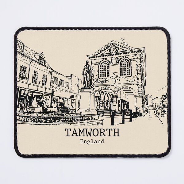 Item preview, Tamworth – England designed and sold by Lakeric Cityscapes.