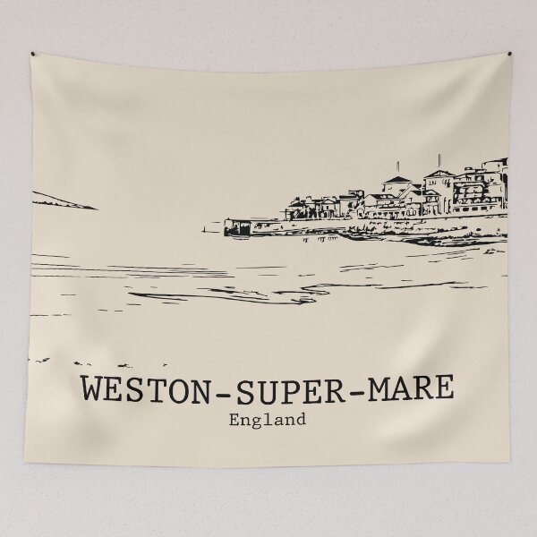 Item preview, Weston-super-Mare – England designed and sold by Lakeric Cityscapes.