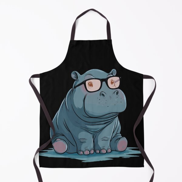 Item preview, Hipster Baby Hippo designed and sold by ClubVacay.