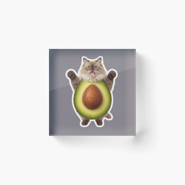 Item preview, Cute Avocato Funny Avocado Cat designed and sold by thurma85.