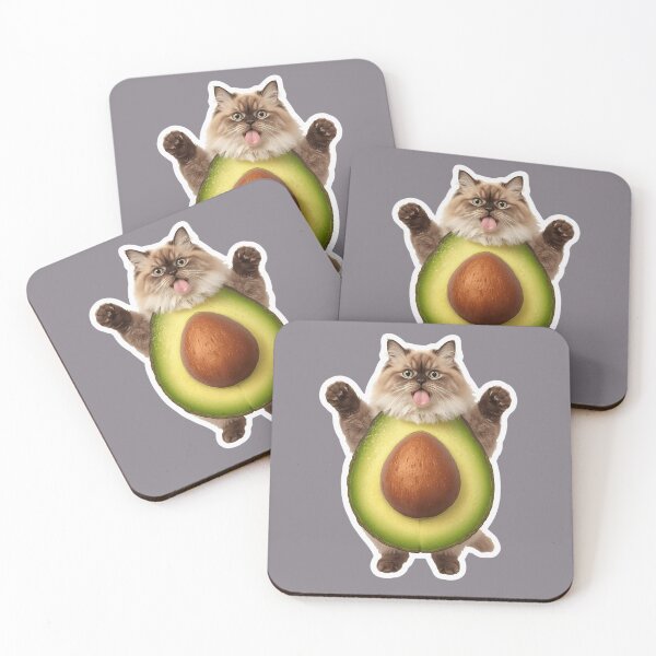 Item preview, Cute Avocato Funny Avocado Cat designed and sold by thurma85.