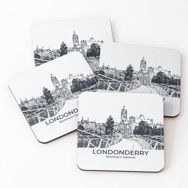 Item preview, Londonderry – Northern Ireland designed and sold by Lakeric Cityscapes.