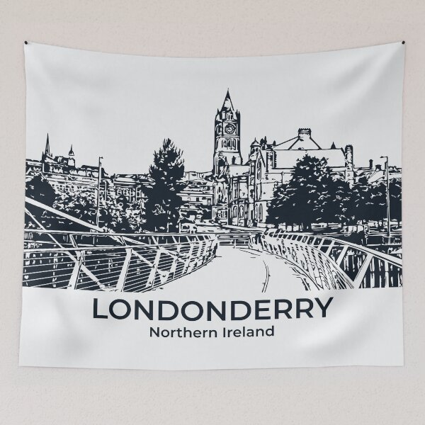 Artikelvorschau, Londonderry – Nordirland entworfen und verkauft von Lakeric Cityscapes.