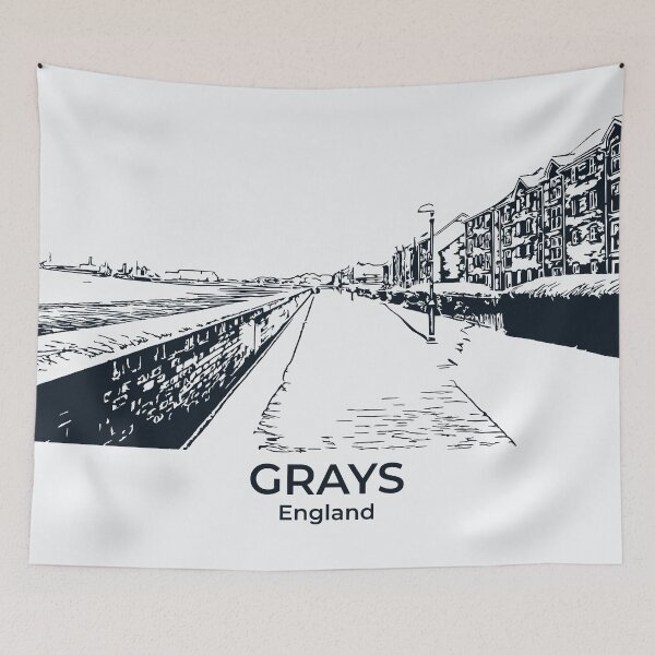 Item preview, Grays – England designed and sold by Lakeric Cityscapes.