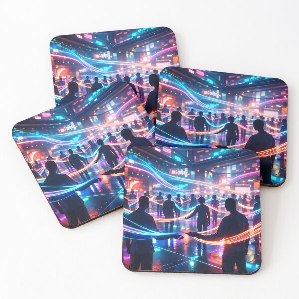 Item preview, Neon Collective – Anonymous Life in a Cyberpunk City designed and sold by athanasioungr.