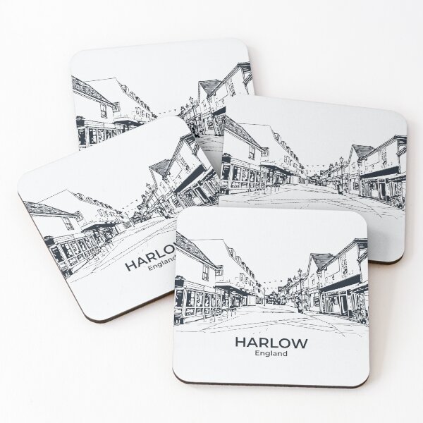 Item preview, Harlow – England designed and sold by Lakeric Cityscapes.