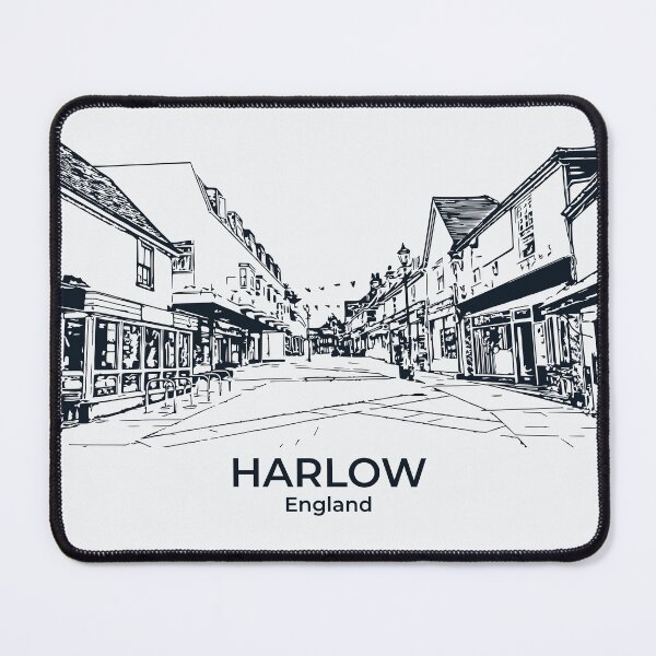 Item preview, Harlow – England designed and sold by Lakeric Cityscapes.