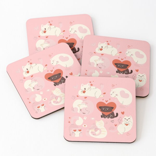 Item preview, Cats in Love designed and sold by chillaxcats.